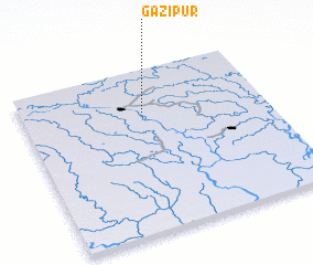 3d view of Gāzipur