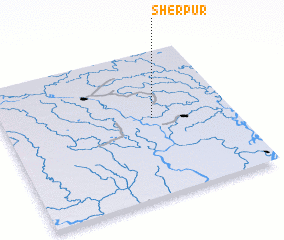 3d view of Sherpur