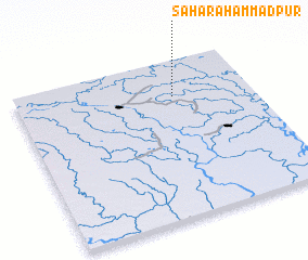 3d view of Sahar Āhāmmadpur