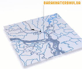 3d view of Bara Khāter Bhulua