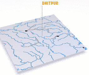 3d view of Dhitpur