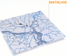 3d view of Bhātiālpur