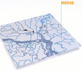 3d view of Mīrpur