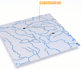 3d view of Gobindapur