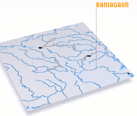 3d view of Bāniāgaon