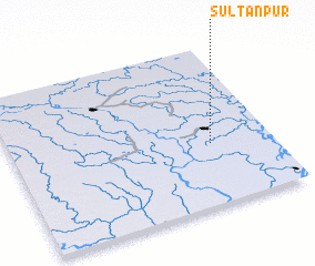 3d view of Sultānpur