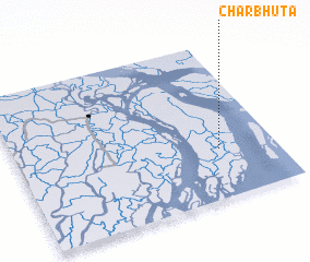 3d view of Char Bhuta