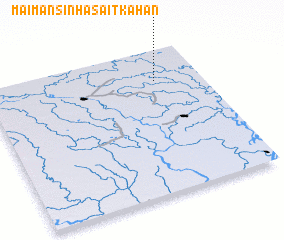 3d view of Maimansinha Sāitkāhan