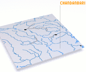 3d view of Chandanbāri