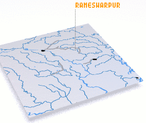 3d view of Rāmeswarpur