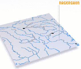 3d view of Nāgergaon