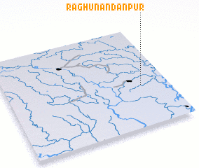 3d view of Raghunandanpur