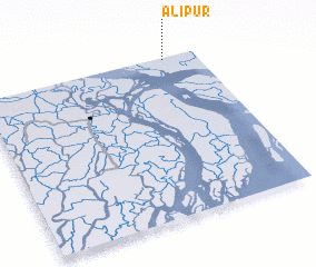 3d view of Ālipur