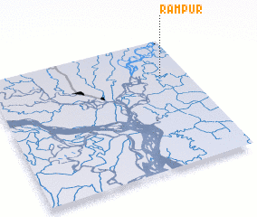 3d view of Rāmpur