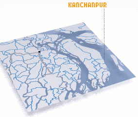3d view of Kānchanpur