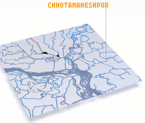 3d view of Chhota Maheshpur