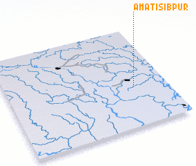 3d view of Āmāti Sibpur