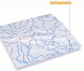 3d view of Kāndāpāra