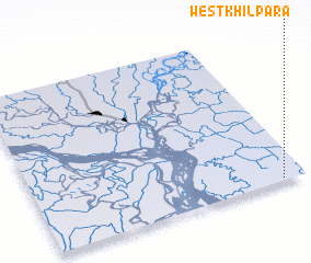 3d view of West Khilpāra