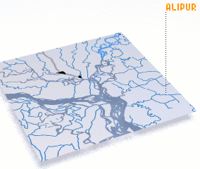 3d view of Ālipur