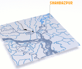 3d view of Shāhbāzpur