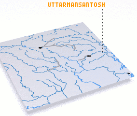 3d view of Uttar Mansantosh