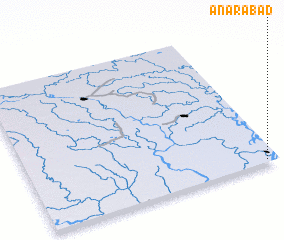 3d view of Ānārābād