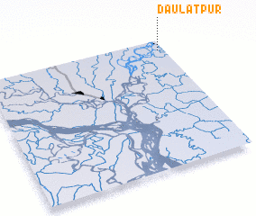 3d view of Daulatpur