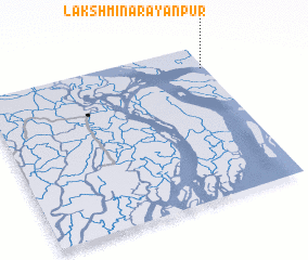 3d view of Lakshmi Nārāyanpur