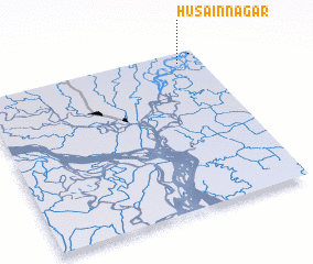 3d view of Husainnagar