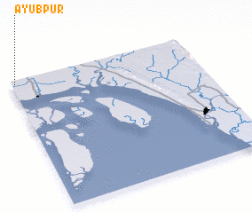 3d view of Ayūbpur