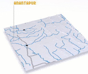 3d view of Anantāpur