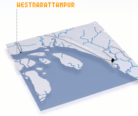 3d view of West Narattampur