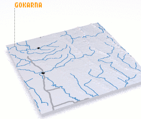 3d view of Gokarna