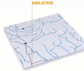 3d view of Daulatpur