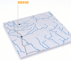 3d view of Mīrpur