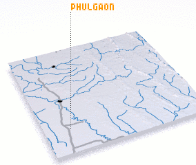 3d view of Phūlgaon