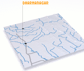 3d view of Dharmānagar