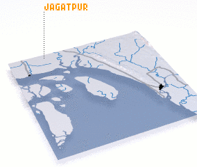 3d view of Jagatpur