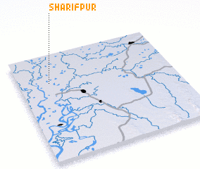 3d view of Sharifpur