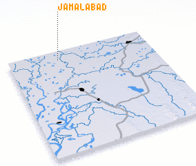 3d view of Jamālābād