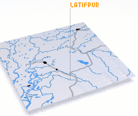 3d view of Latifpur