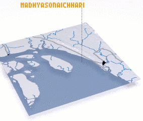 3d view of Madhya Sonaichhari