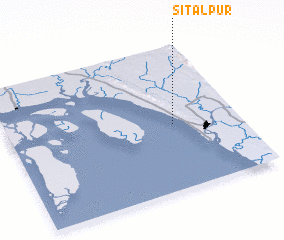 3d view of Sītalpur