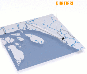 3d view of Bhātiāri