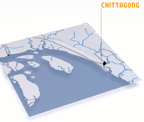 3d view of Chittagong
