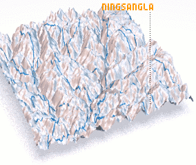 3d view of Ningsang La