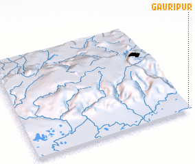 3d view of Gauripur