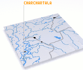 3d view of Char Chārtala