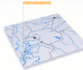3d view of Rāmsankarpur